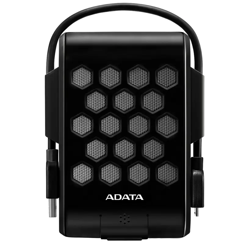 1.0TB (USB3.1) 2.5" ADATA HD720 IP68 Rugged, MIL-STD-810G Water/Shock/Dustproof, Black/Black (AHD720