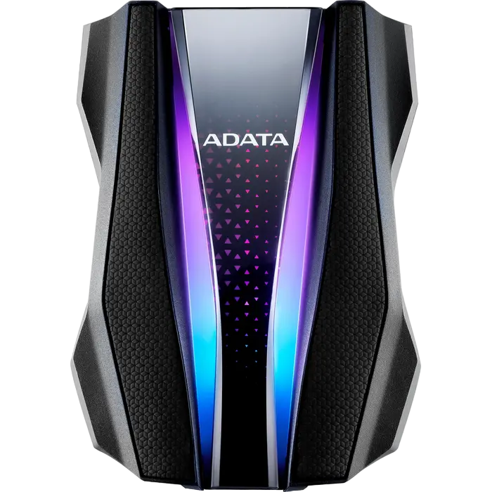 1.0TB (USB3.2) 2.5" ADATA HD770G RGB IP68 Rugged, Water/Shock/Dustproof, Black (AHD770G-1TU32G1-CBK)