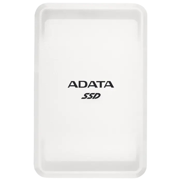 1.0TB (USB3.2/Type-C) ADATA Portable SSD "SC685", White (85x55x9.5mm, 35g, R/W:530/460MB/s)