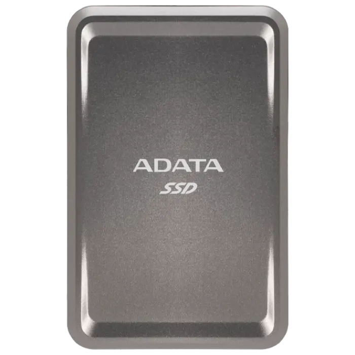 1.0TB (USB3.2/Type-C) ADATA Portable SSD "SC685P", Titanium Gray (86x56x9mm, 30g, R/W:530/460MB/s)