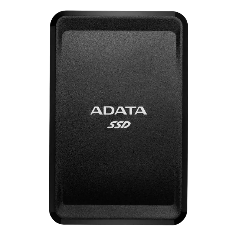 1.0TB (USB3.2/Type-C) ADATA Portable SSD "SC685", Black (85x55x9.5mm, 35g, R/W:530/460MB/s)