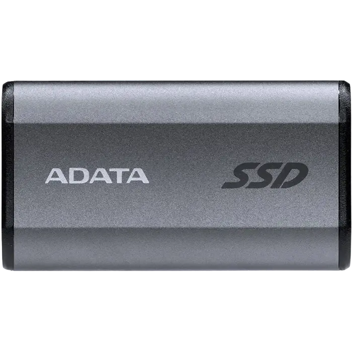 1.0TB ADATA Portable Elite SSD SE880 Titanium, USB-C 3.2 (64.8x35x12.3mm, 31g, R/W:2000/2000MB/s)