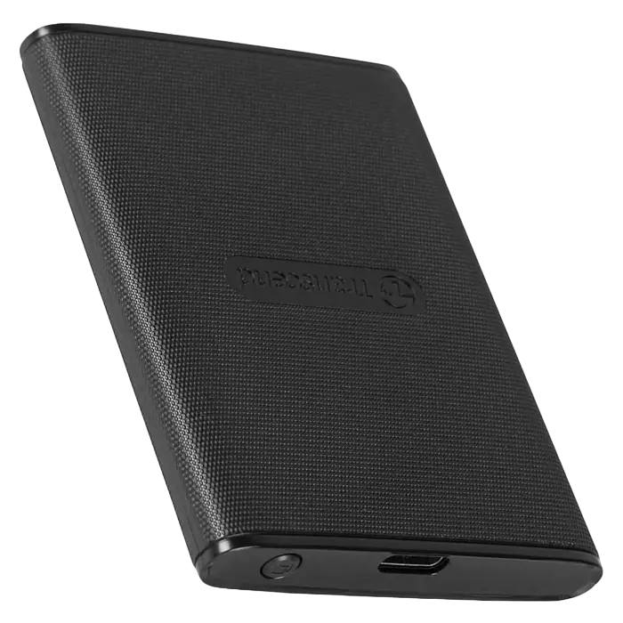 1.0TB Transcend Portable SSD ESD270C Black, USB-C 3.1 (77x56x9.6mm, 35g, R/W:520/460MB/s)