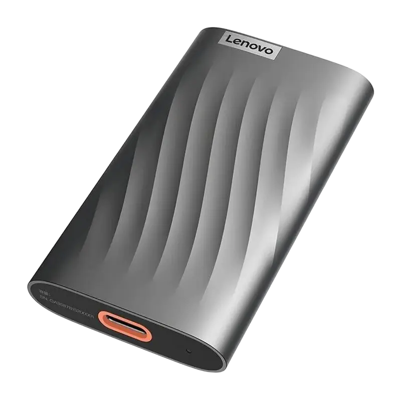 1.0TB Lenovo Portable SSD PS6 Grey, USB-C 3.2