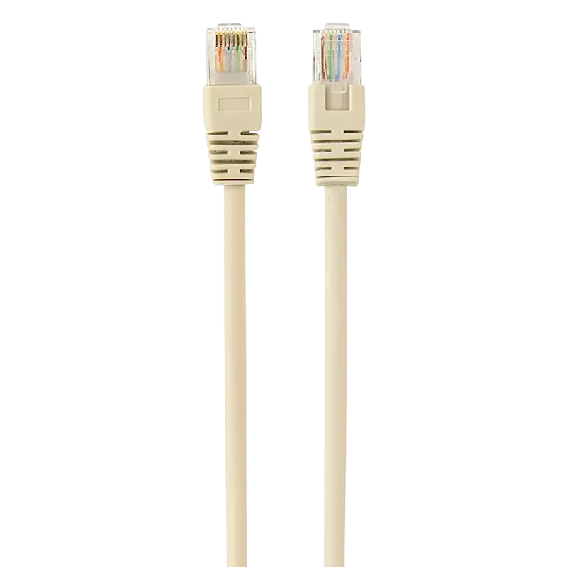 1.5m, Patch Cord Gray PP12-1.5M, Cat.5E, Cablexpert, molded strain relief 50u" plugs