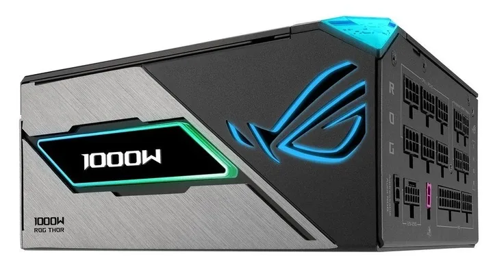 ASUS 1000W ROG Thor Platinum III (90YE00V3-B0NA00), vedere laterală