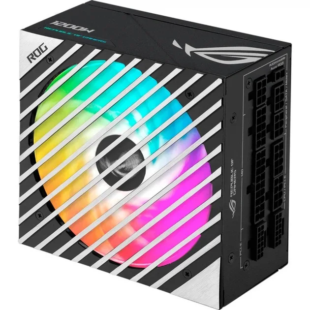 ASUS 1200W ROG-LOKI-1200T-SFX-L-GAMING PCIE5, vedere laterală
