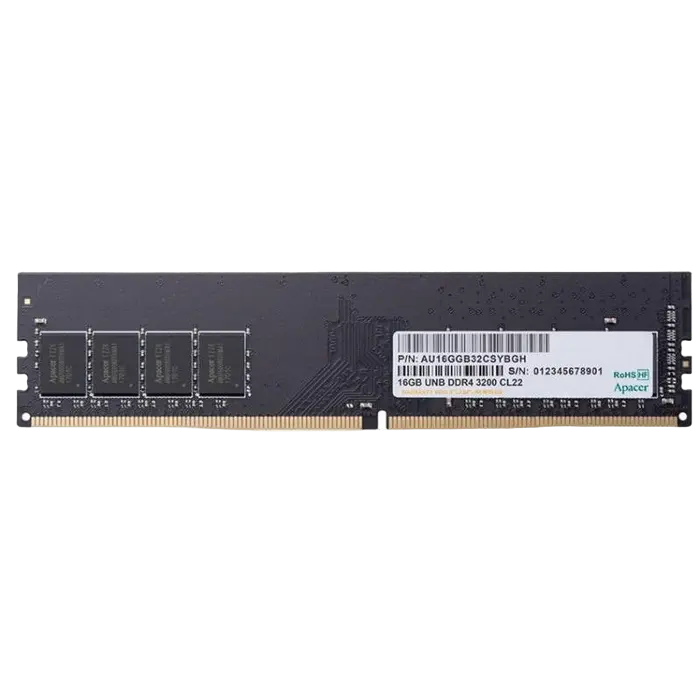 Memorie RAM Apacer 16GB DDR4 3200MHz CL22 DIMM