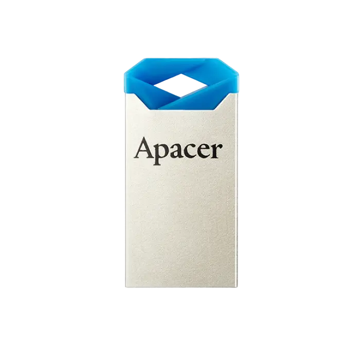 16GB USB2.0 Flash Drive Apacer "AH111", Silver-Blue, Super-Mini, Metal, Capless (AP16GAH111U-1)