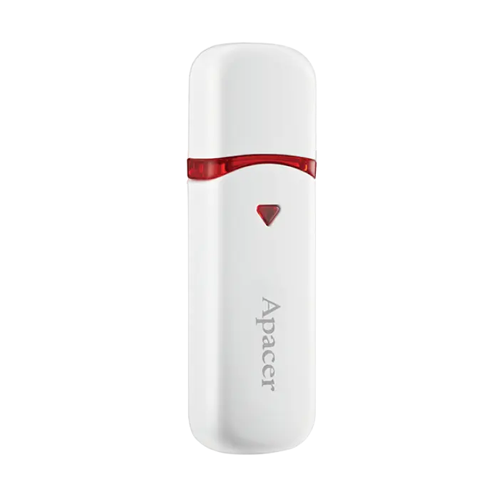 16GB USB2.0 Flash Drive Apacer "AH333", White, Classic Cap (AP16GAH333W-1)