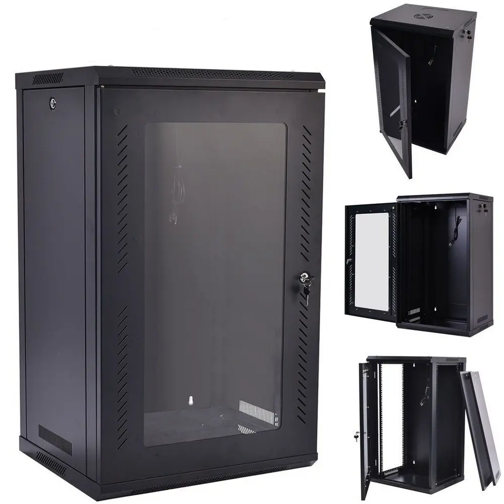 APC Electronic APC 19" 15U Wall Mounted cabinet, AP6415, 600x450x770
