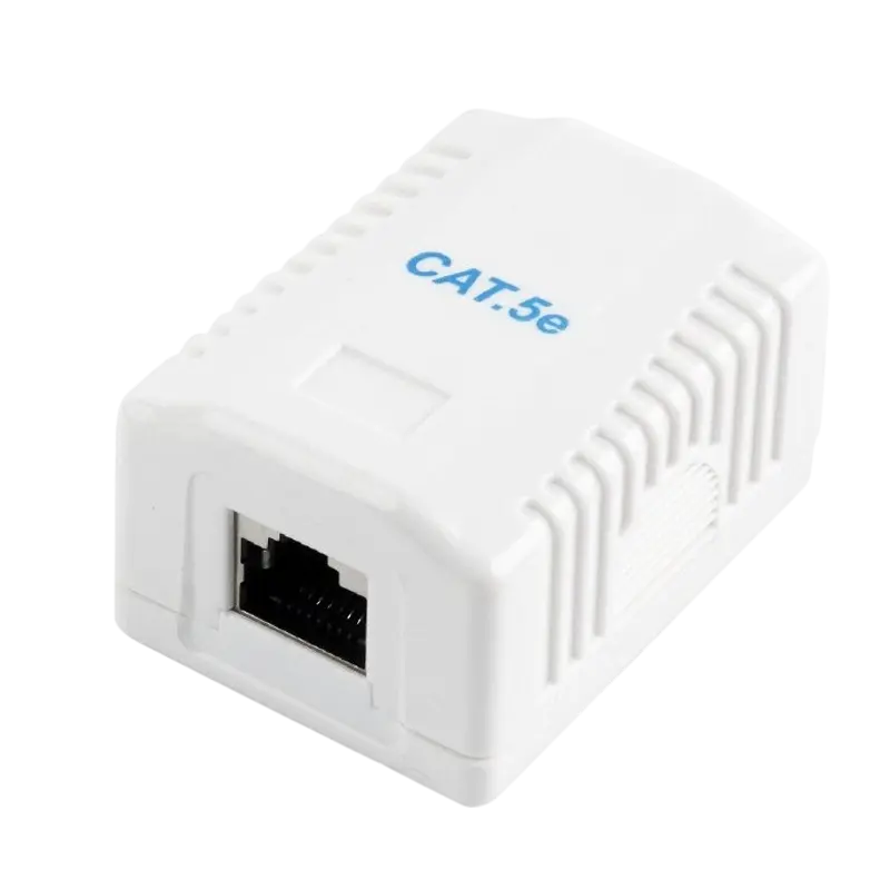 Cablexpert 1xRJ45 Surface mount box 8P8C/FTP CAT.5e/KRONE, NCAC-1F5E-01
