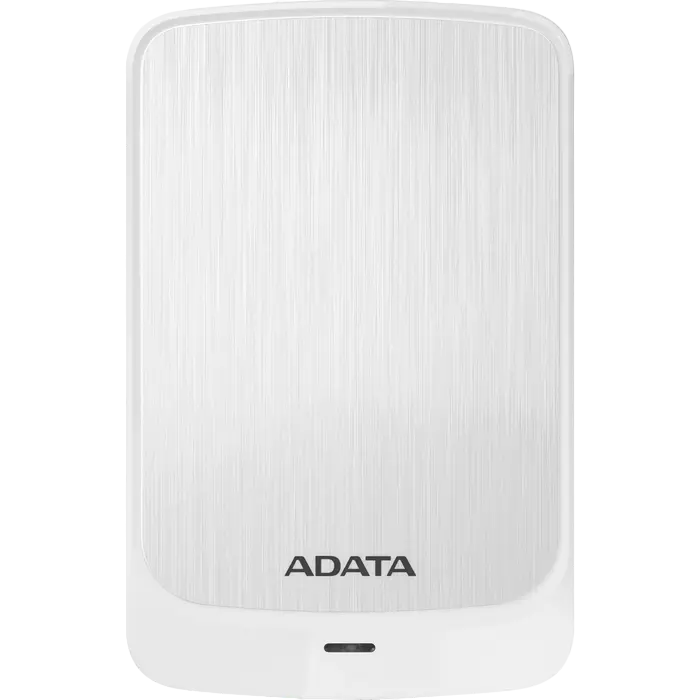 2.0TB (USB3.1) 2.5" ADATA HV320 External Hard Drive, Very Slim, White (AHV320-2TU31-CWH)