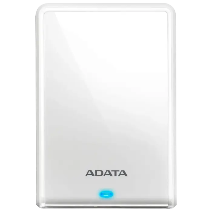 2.0TB (USB3.1) 2.5" ADATA HV620S External Hard Drive, Very Slim, White (AHV620S-2TU31-CWH)