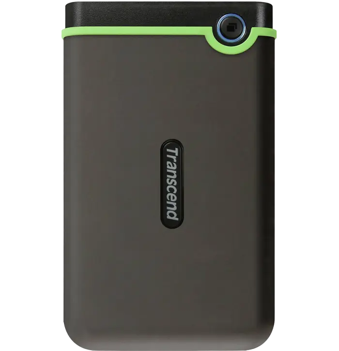 2.0TB (USB3.1) 2.5" Transcend "StoreJet 25M3S" Slim, Iron Gray, Rubber Anti-Shock, OT Backup