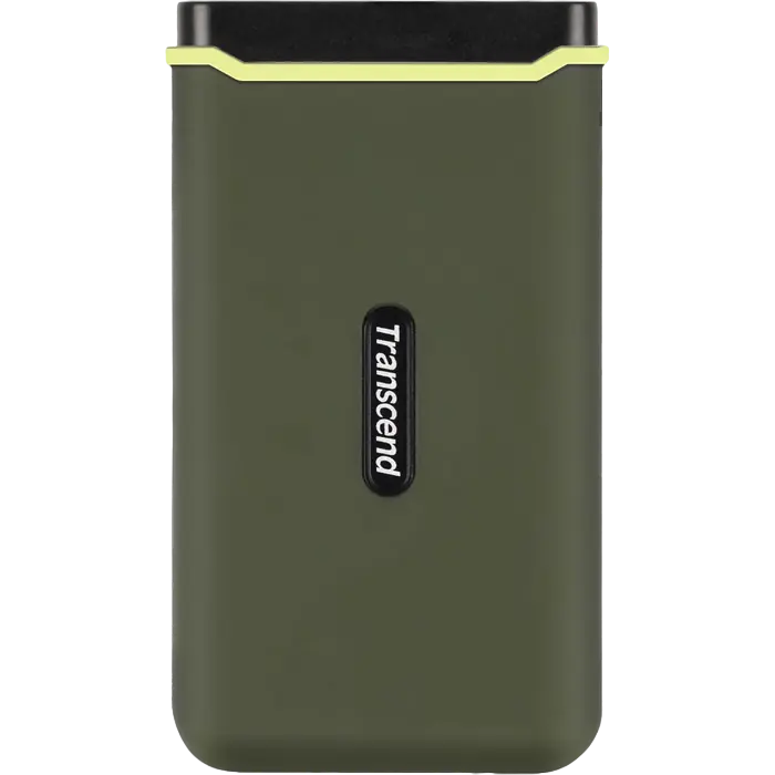 2.0TB Transcend Portable SSD ESD380C Military Green, USB-C 3.2 (96x54x12mm, 75g, R/W:2K/2K MB/s)