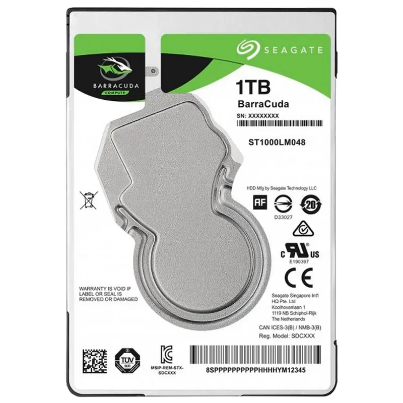 HDD 2.5 inch Seagate BarraCuda 1TB ST1000LM048