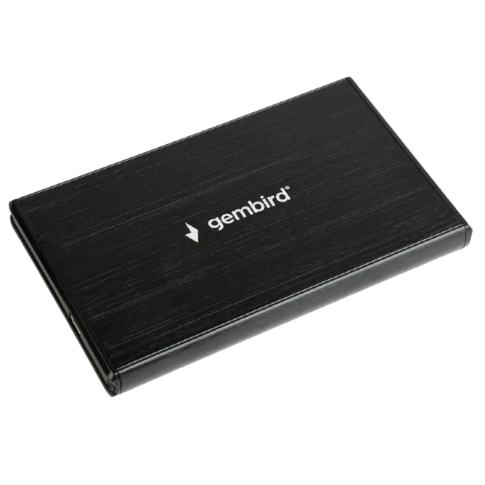 2.5" SATA HDD External Case miniUSB3.0, Aluminum Silver, Gembird "EE2-U3S-3-S"