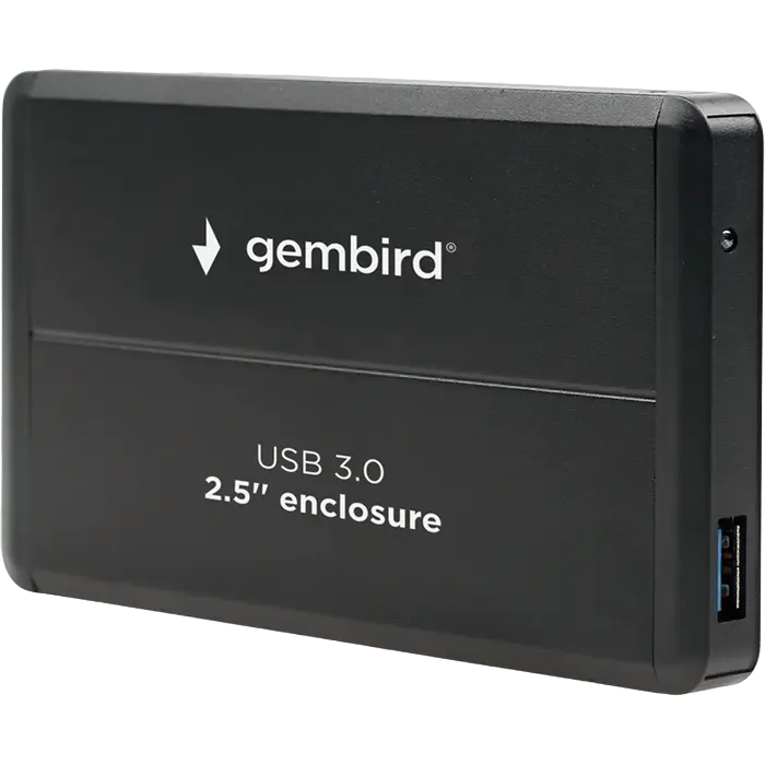 2.5" SATA HDD External Case (USB 3.0), Black, Gembird "EE2-U3S-2"