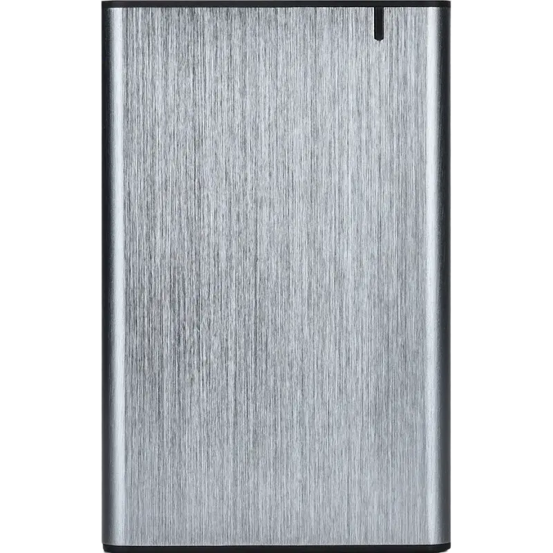 2.5" SATA HDD/SSD 9.5 mm External Case Type-C, Gembird "EE2-U3S-6-GR", aluminum, Grey