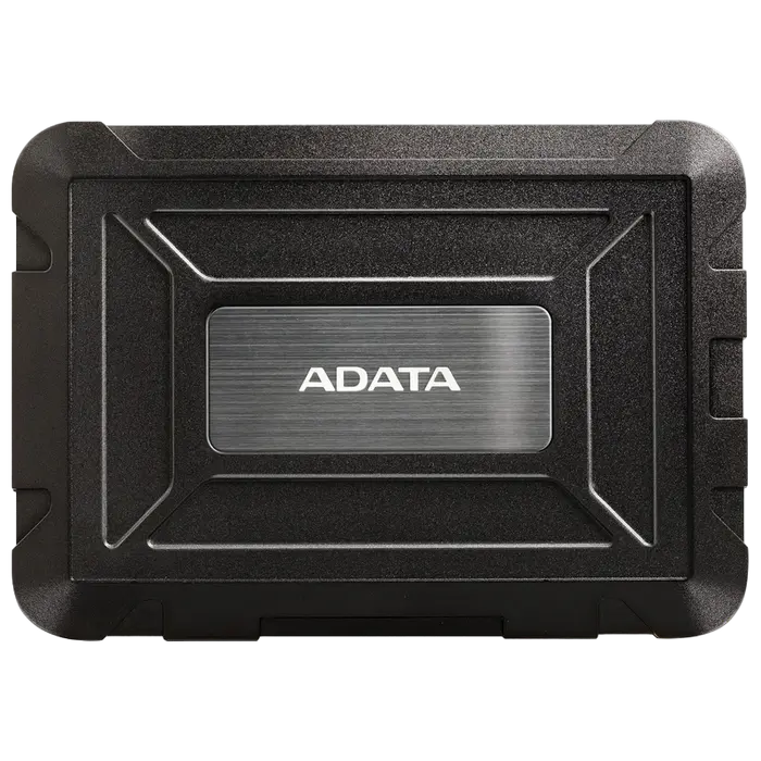 2.5" SATA HDD/SSD External Case (USB3.0) ADATA ED600, Black, IP54 Water/Dust Resistance