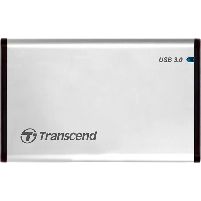 2.5" SATA HDD/SSD External Case (USB3.0) Transcend StoreJet "TS0GSJ25S3", Aluminum, UASP Support