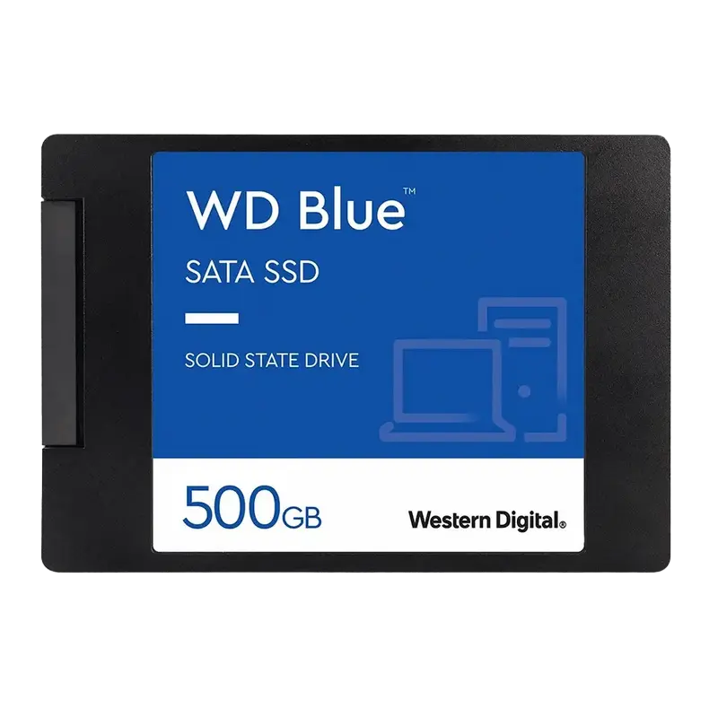 SSD Western Digital WD Blue 500GB, 2.5 inch SATA (WDS500G2B0A)