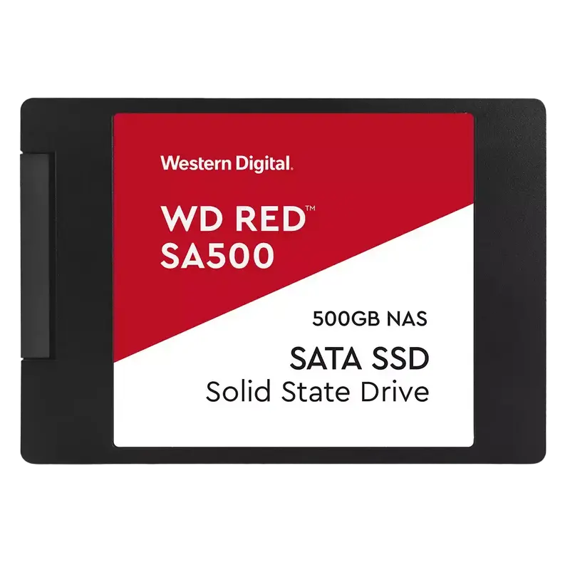 Western Digital 2.5" SATA SSD 500GB WD Red™ SA500 NAS [R/W:560/530MB/s, 95K/85K IOPS, 350TBW, 2M MTTF, 3D-NAND TLC]