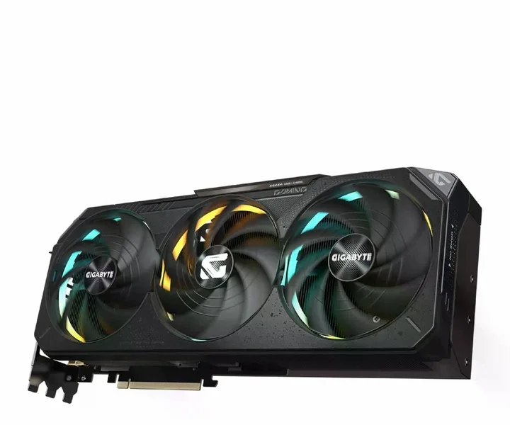 Gigabyte 2026) GeForce RTX 5080 Gaming OC 16GB GDDR7 DLSS4, vedere laterală