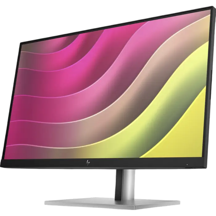 Monitor tactil HP E24t G5 23,8 inch IPS 1920x1080 Negru, vedere posterioară