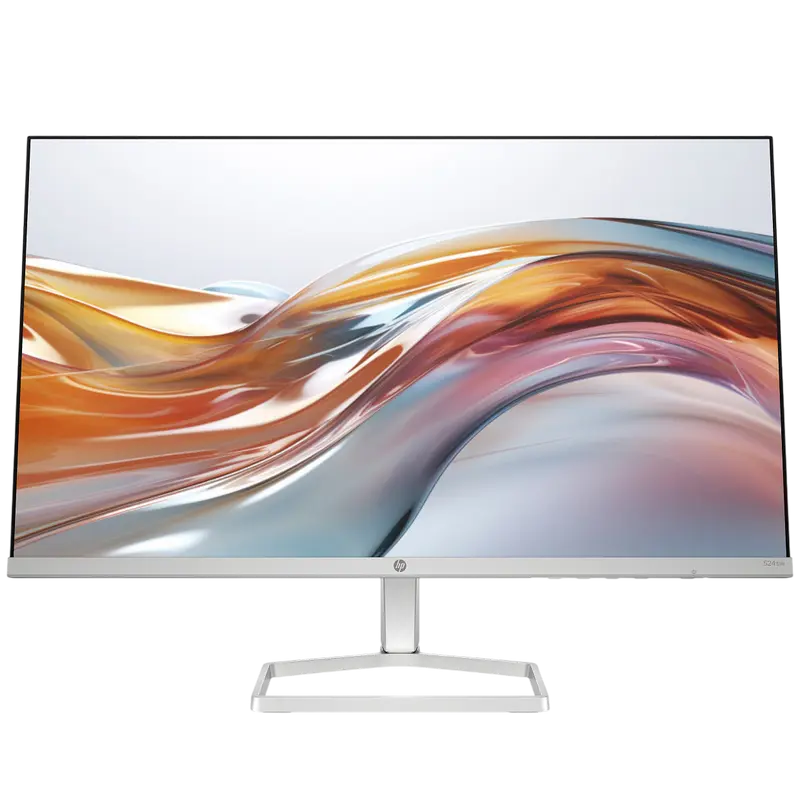 23.8" HP S5 524sw White, IPS, 1920x1080, 100Hz, 5ms, 300cd, DCR10mil:1, D-Sub+HDMI