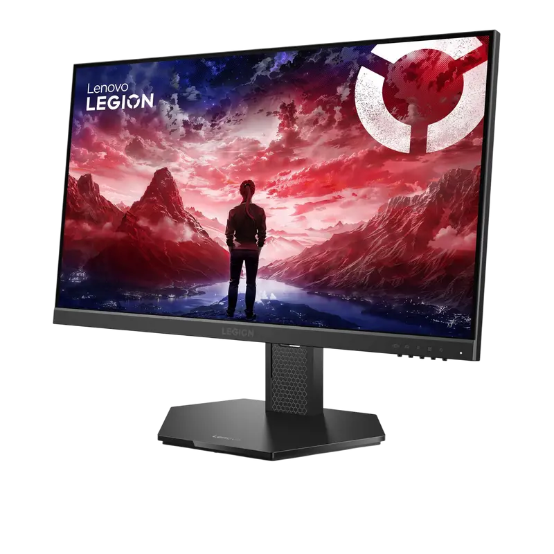 Monitor gaming Lenovo Legion 24-10 23,8 inch IPS Full HD 240 Hz Negru, vedere laterală