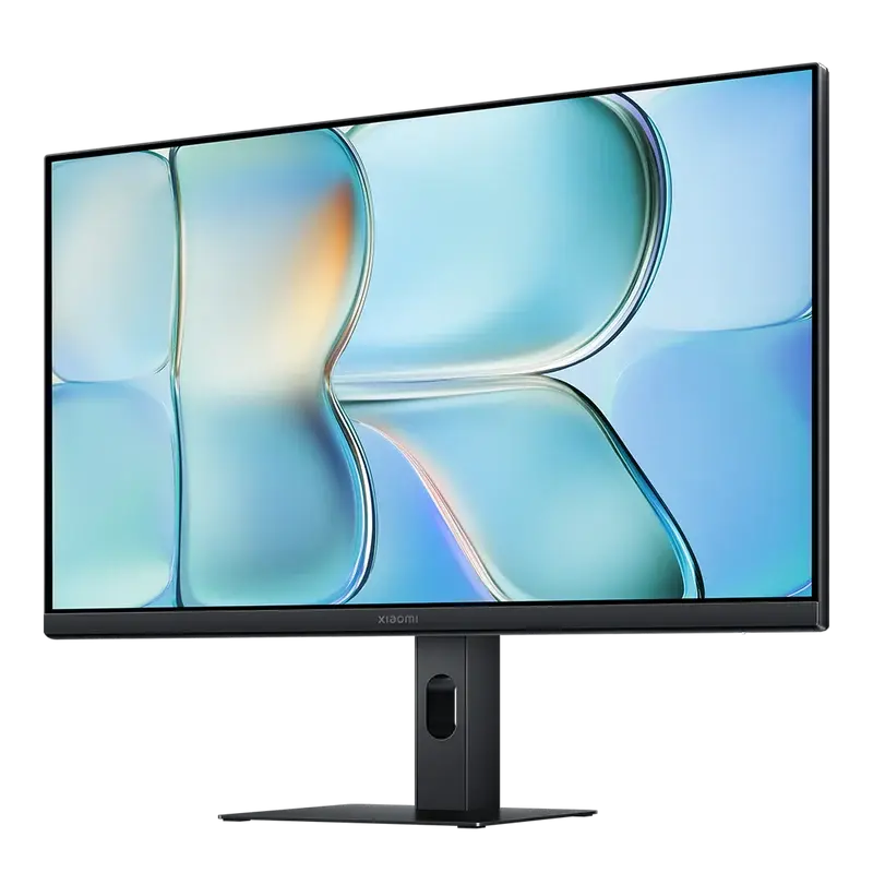 Monitor Xiaomi A24i 2026 23,8 inch IPS 144 Hz Negru, vedere posterioară