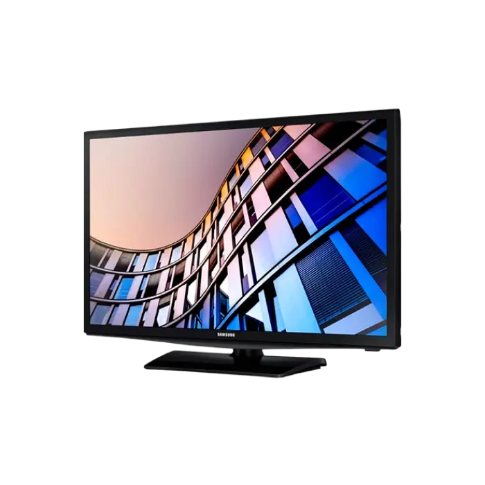 Televizor Samsung UE24N4500AUXUA 24 inch LED Smart TV HD negru, vedere posterioară