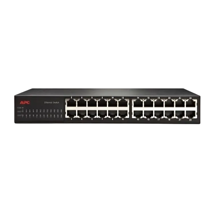 APC Electronic APC 24-port Ethernet POE Switch POE-SW24A