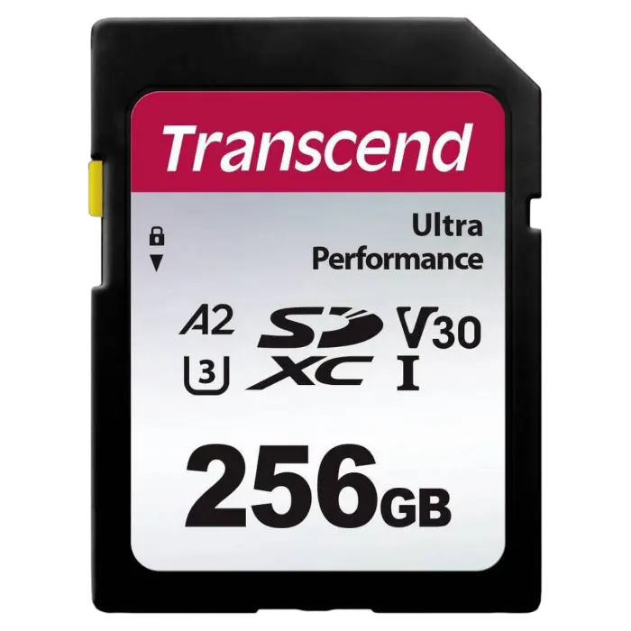 256GB SDXC Card (Class 10) UHS-I, U3, Transcend 340S "TS256GSDC340S" (R/W:160/90MB/s)