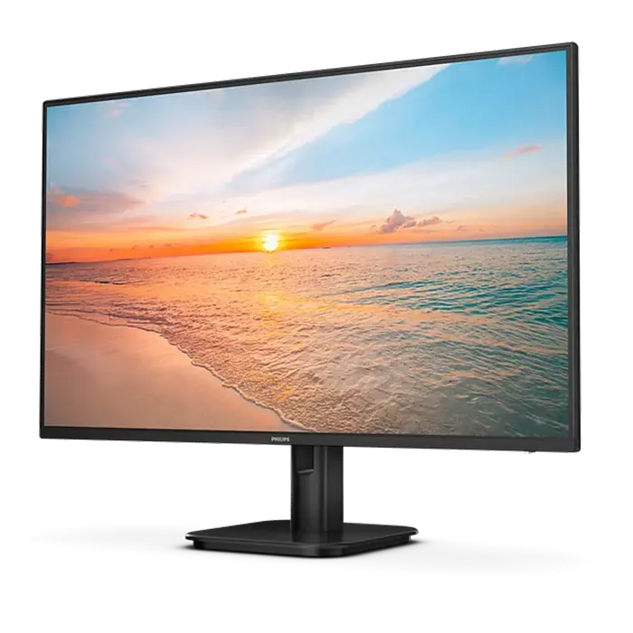 Monitor Philips 27E1N1200A 27 inch IPS Full HD 120Hz, vedere laterală
