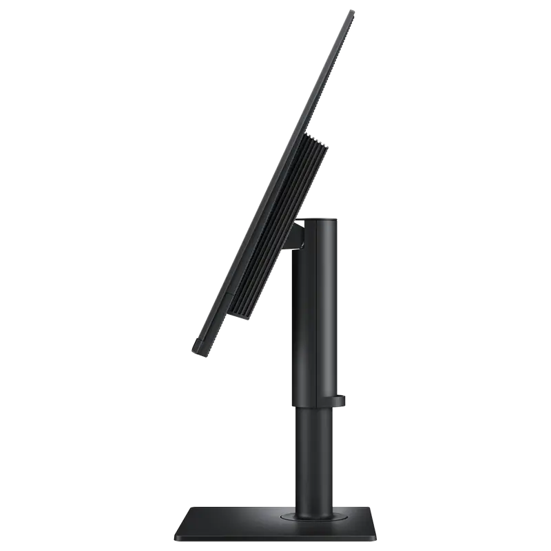 Monitor Samsung Essential S27D400G 27 inch Full HD Negru, vedere laterală