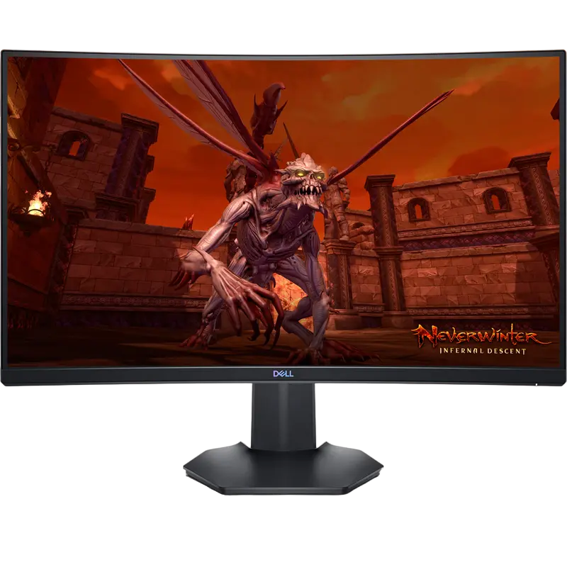 27" DELL S2721HGFA, Black, Curved-VA,1920x1080,144Hz,G-Sync+FreeSync,1ms MPRT,350cd,HDMI+DP