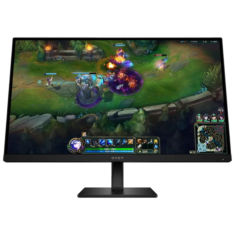 27" HP Omen 27 G2 Black, IPS, 1920x1080, 165Hz, AdaptiveSync, 1msGTG, 400cd, HDR400, HDMI+DP, Pivot
