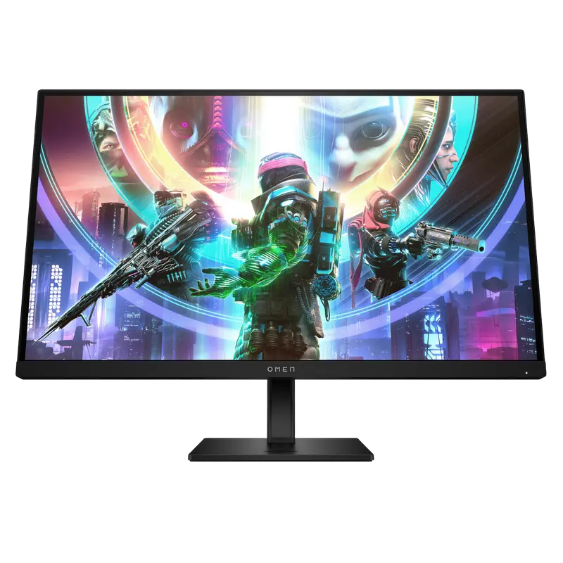 27" HP Omen 27qs Black, IPS, 2560x1440, 240Hz, G-Sync, 1msGTG, 400cd, HDR400, HDMI+DP+USB, Pivot