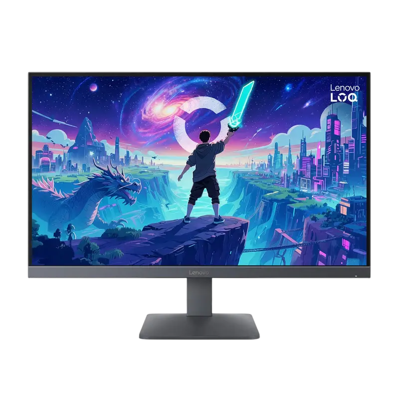 Monitor gaming Lenovo LOQ 27Q-10 27 inch IPS WQHD 180 Hz Negru/Gri