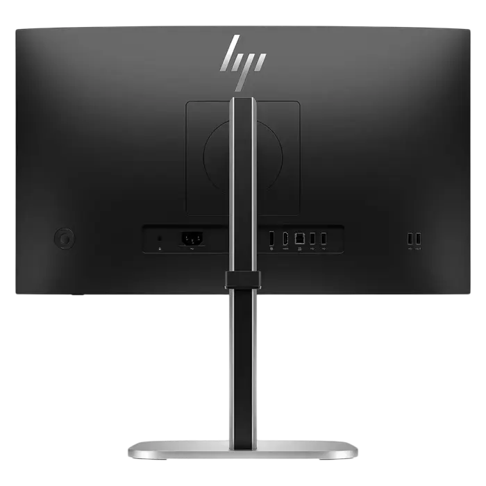 Monitor HP S5 Pro 527pf 27 inch IPS 1920x1080 120 Hz Argintiu/Negru, vedere posterioară