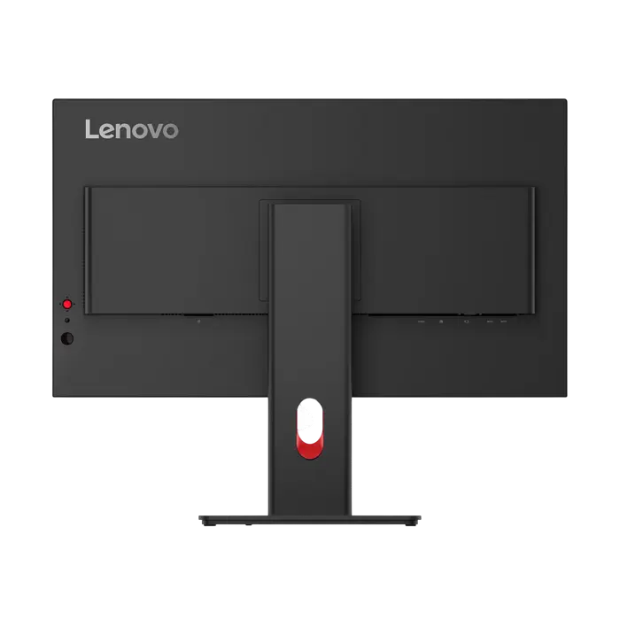 Monitor Lenovo ThinkVision T27-40 27 inch IPS Full HD 120 Hz Negru, vedere posterioară