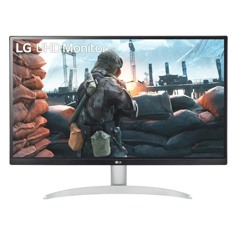 LG 27UP600-W Monitor 3840 x 2160 60Hz White/Black