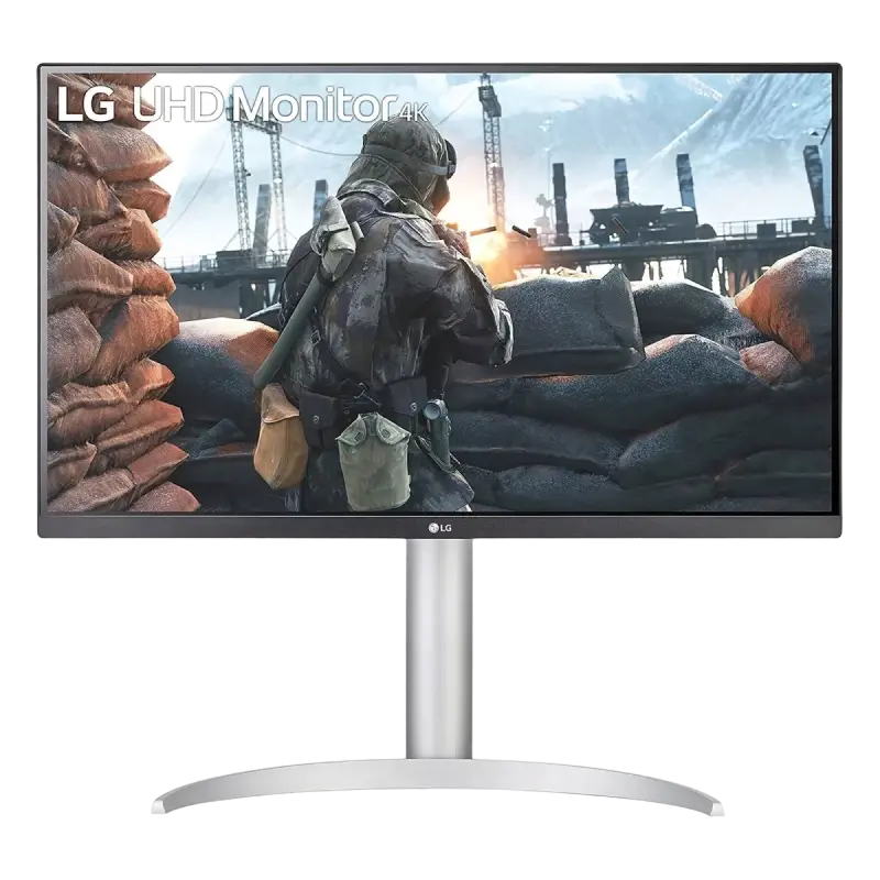 LG 27UP650-W Monitor 3840 x 2160 60Hz White/Silver