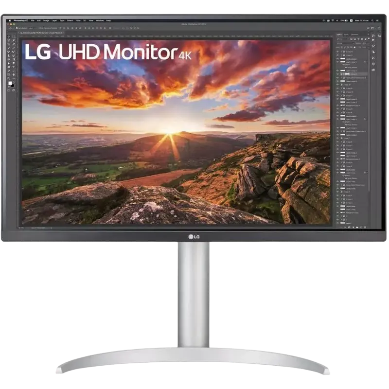 LG 27UP850-W Monitor 3840 x 2160 60Hz White/Silver