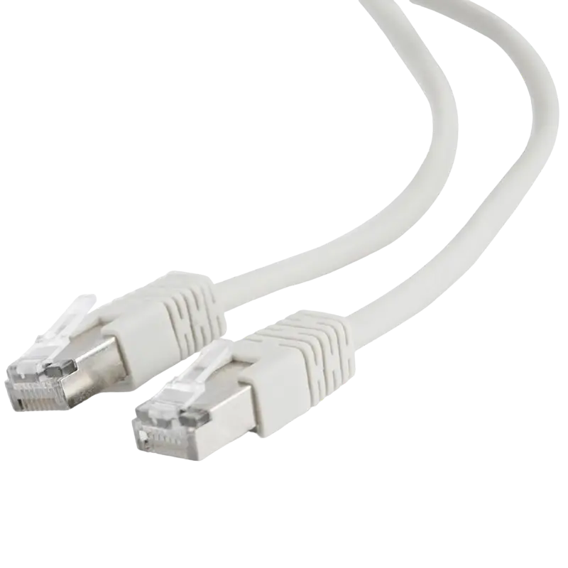 2m, FTP Patch Cord Gray PP22-2M, Cat.5E, Cablexpert, molded strain relief 50u" plugs, vedere alternativă