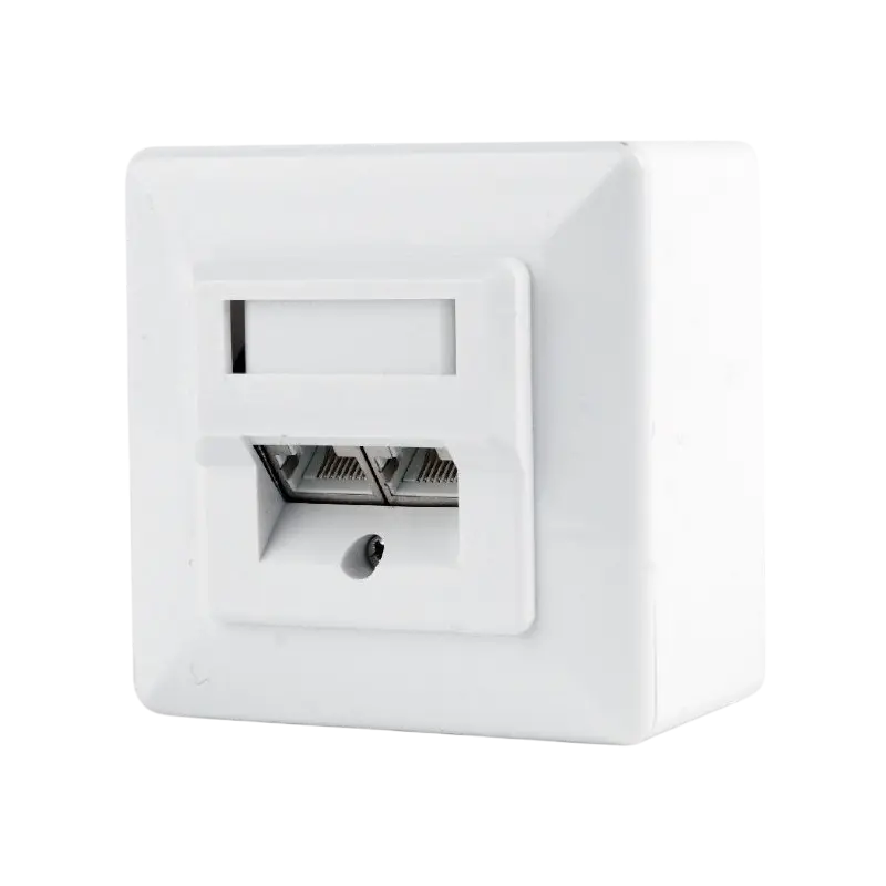 Cablexpert 2xRJ45 Surface Box 2 port STP Cat.6, MWS-2S6-01