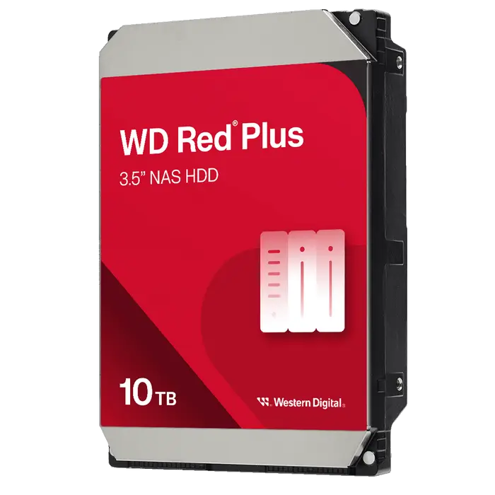 Hard disk Western Digital Red Plus WD100EFGX 10 TB 3.5 inch NAS, vedere alternativă